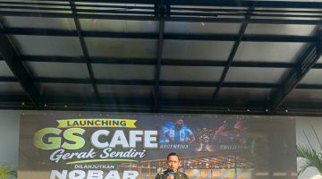 Letkol Arm Vicky H.M. Resmikan GS Cafe Gerak Sendiri Bertepatan Hari Koperasi Nasional, Dukung UMKM Bantargebang dan Nobar Piala Dunia 2026